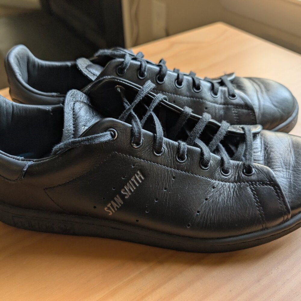 Adidas Stan Smith Lux Premium Leather Sneakers - Men's 10.5 - Picture 5 of 5